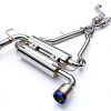 Nissan 370Z Rolled Titanium Tips Cat-Back Exhaust-3