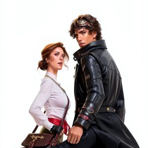 Steampunk Science Fiction Book by Dragon Page Entertainment-0