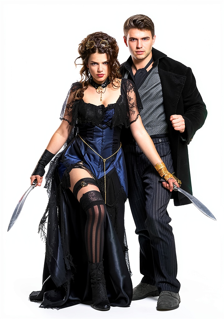 'Reader enjoying the steampunk vampire romance on a Kindle device'