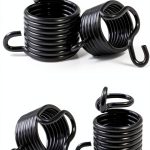 M696 Air Hammer Retainer Spring Fits M550DB & M668, 3 x 35 x 56 Mm, Black Rubber, 4 Pcs-0