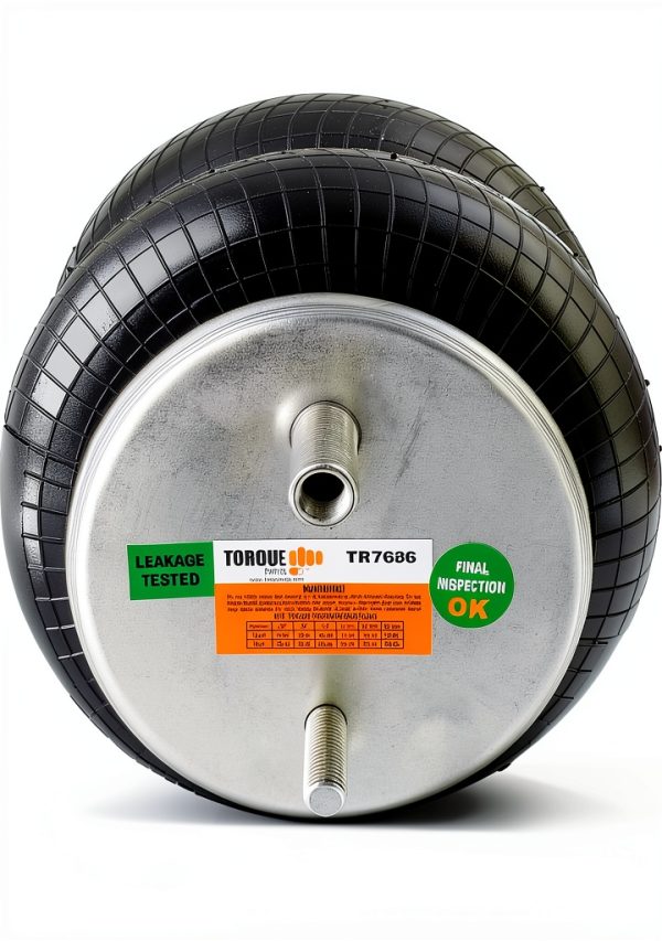 Torque Double Convoluted Air Spring Bag 2 Pack 100% Leak Tested 3yr-2