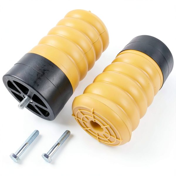 2Pcs Rear Air Helper Springs Kit with 2 Coil Springs Replacement for 2003-2021 RAM ProMaster 1500 2500 3500 Rear Suspension Enhancement System SSR-313-54 CSS-1195-5