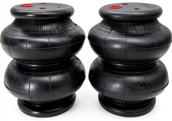 Universal 2600 1/2" NPT Port Air Bags Double Bellow Suspension Smooups-2