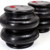 Universal 2600 1/2" NPT Port Air Bags Double Bellow Suspension Smooups-1