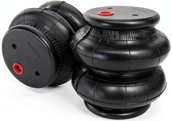 Universal 2600 1/2" NPT Port Air Bags Double Bellow Suspension Smooups-3