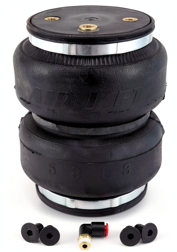 Air Lift 84201 LoadLifter 5000 Ultimate Replacement Air Spring with Hardware, Black-2